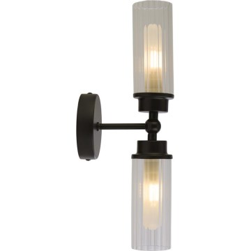 Searchlight - Applique murale IMPERIAL 2x G9/33 W/230 V noire