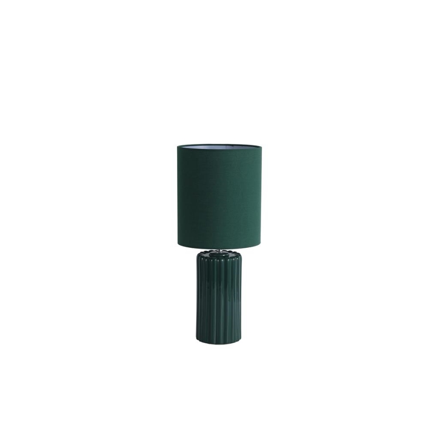 Searchlight - Lampe de table GROOVE 1xE14/60W/230V verte