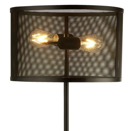 Searchlight - Lampadaire FISHNET 2xE27/60W/230V noir