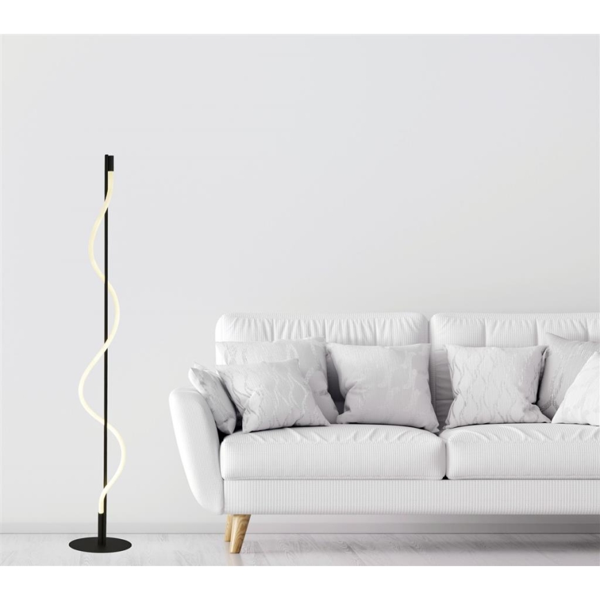 Searchlight - Lampadaire à intensité variable REMY LED/20W/230V noir
