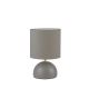 Searchlight - Lampe de table 1xE14/10W/230V gris