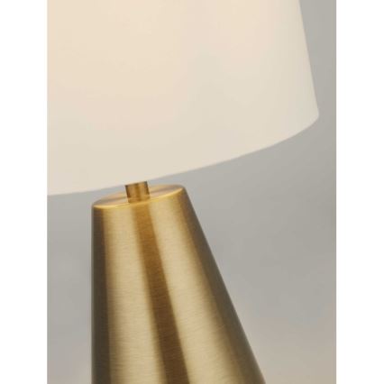 Searchlight - Lampe de table 1xE14/25W/230V dorée