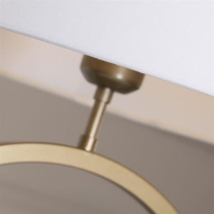 Searchlight - Lampe de table ELEGANT 1xE27/60W/230V blanche