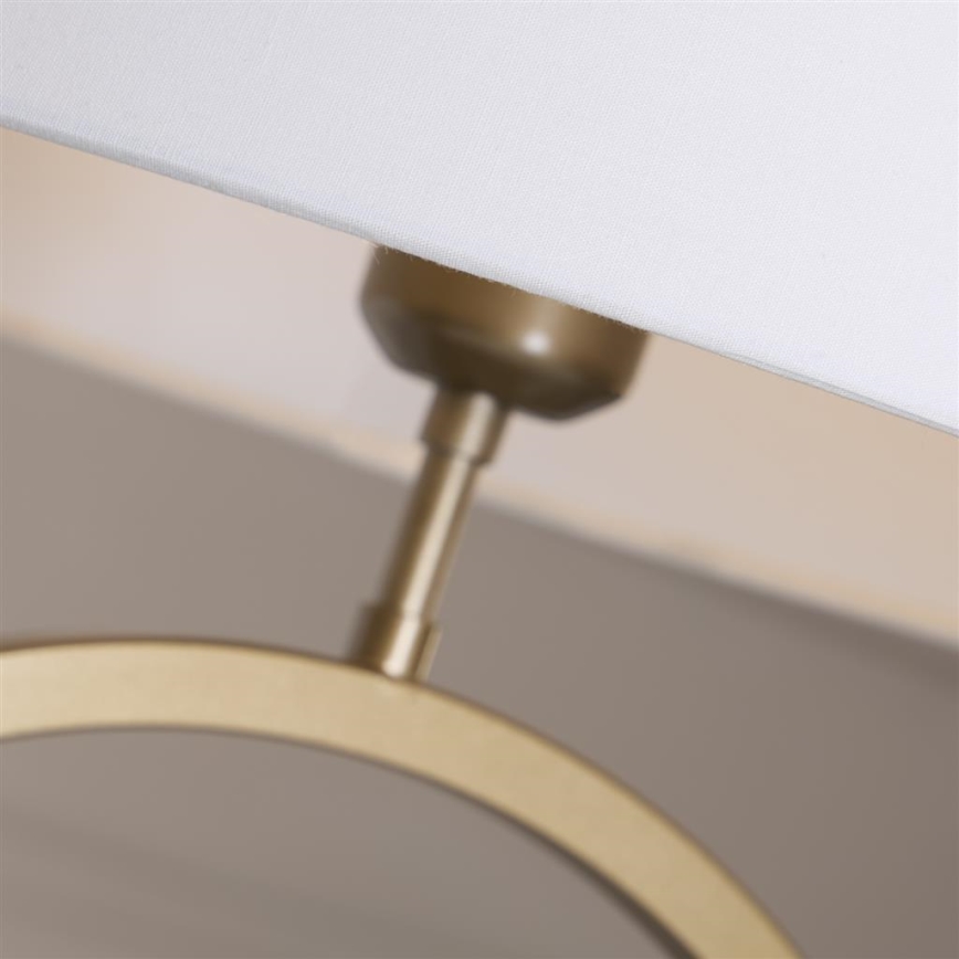 Searchlight - Lampe de table ELEGANT 1xE27/60W/230V blanche