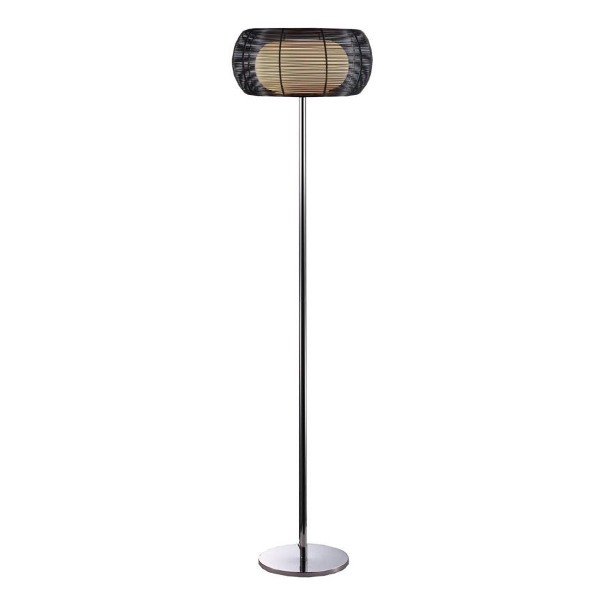 Searchlight - Lampadaire 2xE27/60W/230V noir
