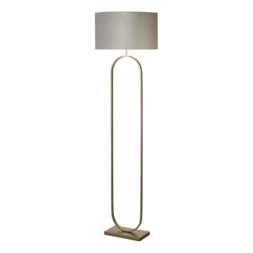 Searchlight - Lampadaire MODISH 1xE27/60W/230V gris