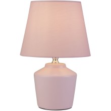 Searchlight - Lampe de table 1xE14/10W/230V rose