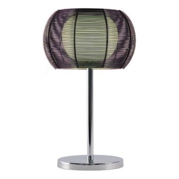 Searchlight - Lampe de table 1xG9/40W/230V noir