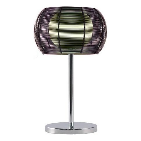 Searchlight - Lampe de table 1xG9/40W/230V noir