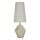 Searchlight - Lampe de table APEX 1xE27/60W/230V blanche/grise