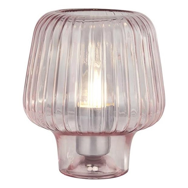 Searchlight - Lampe de table ARIA 1xE27/10W/230V rose