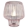 Searchlight - Lampe de table ARIA 1xE27/10W/230V rose