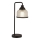 Searchlight - Lampe de table BISTRO 1xE27/40W/230V noir