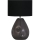 Searchlight - Lampe de table DEVON 1xE27/60W/230V noire