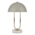 Searchlight - Lampe de table DOME 1xG9/7W/230V argent