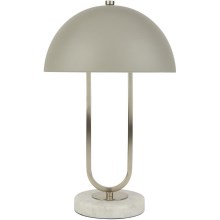Searchlight - Lampe de table DOME 1xG9/7W/230V argent