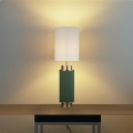 Searchlight - Lampe de table FLASK 1xE27/60W/230V vert