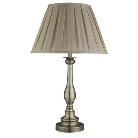 Searchlight - Lampe de table FLEMISH 1xE27/60W/230V