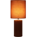 Searchlight - Lampe de table GROOVE 1xE14/60W/230V bordeaux