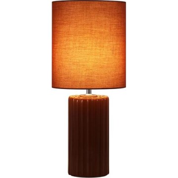 Searchlight - Lampe de table GROOVE 1xE14/60W/230V bordeaux
