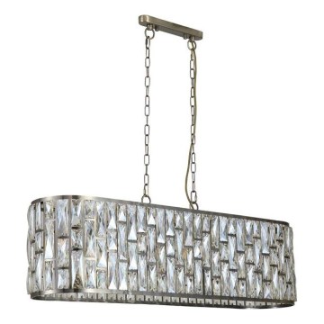 Searchlight - Lustre à chaîne BIJOU 8xE14/40W/230V