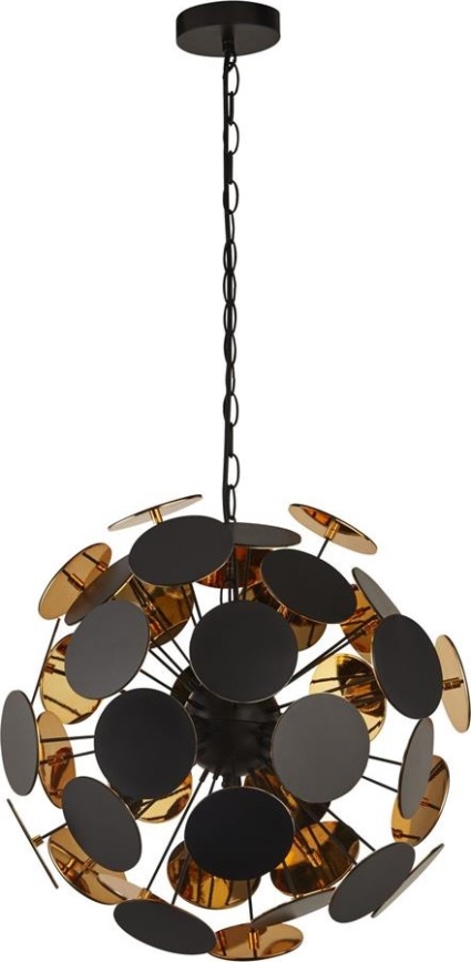 Searchlight - Lustre sur câble DISCUS 4xE14/60W/230V