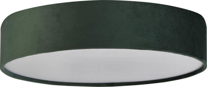 Searchlight - Plafonnier DRUM 3xE27/60W/230V vert