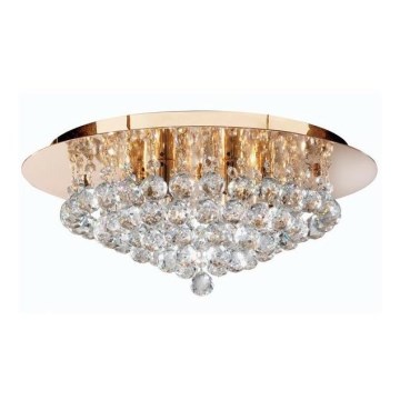 Searchlight - Plafonnier en cristal HANNA 6xG9/33W/230V