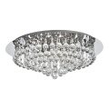 Searchlight - Plafonnier en cristal HANNA 8xG9/33W/230V
