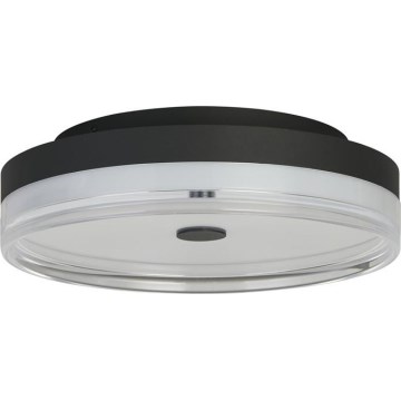 Searchlight - Plafonnier LED CYPRUS LED/21W/230V Ø 30 cm noir