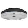 Searchlight - Plafonnier LED CYPRUS LED/29W/230V Ø 40 cm noir