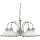 Searchlight - Suspension chaîne AMERICAN DINER 5xE14/60W/230V chrome brillant