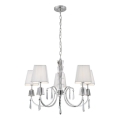 Searchlight - Suspension chaîne PORTICO 5xG9/33W/230V chrome brillant