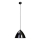 Searchlight  - Suspension filaire 1xE27/60W/230V noir