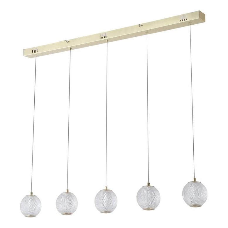 Searchlight - Suspension LED sur câble ALLURE 5xLED/4,2W/230V