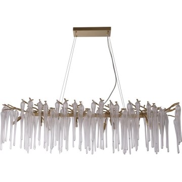 Searchlight - Suspension sur câble HERITAGE 10xG9/33W/230V