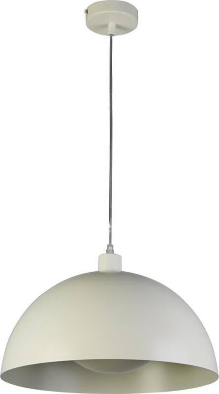 Searchlight - Suspension sur câble MARS 1xE27/60W/230V Ø 25 cm crème