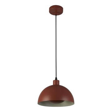 Searchlight - Suspension sur câble MARS 1xE27/60W/230V Ø 40 cm brique