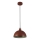 Searchlight - Suspension sur câble MARS 1xE27/60W/230V Ø 40 cm brique