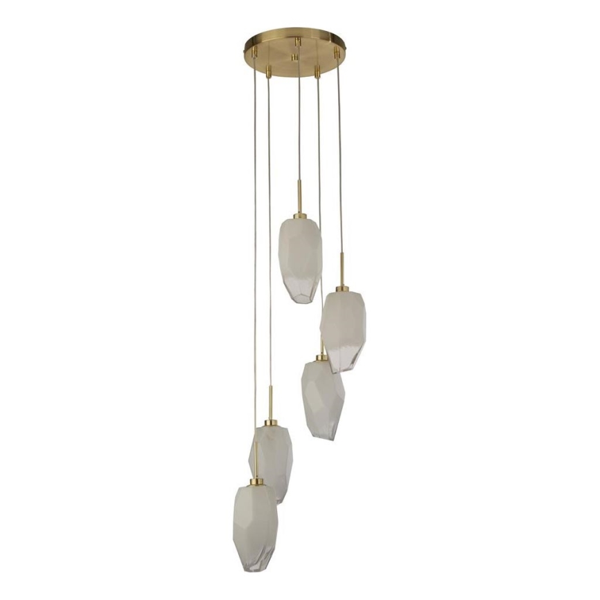 Searchlight - Suspension sur câble ROCKY 5xG9/33W/230V