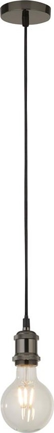Searchlight - Suspension sur câble SUSPENSION 1xE27/60W/230V anthracite