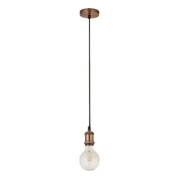 Searchlight - Suspension sur câble SUSPENSION 1xE27/60W/230V cuivrée