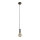 Searchlight - Suspension sur câble SUSPENSION 1xE27/60W/230V laiton