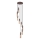 Searchlight - Suspension sur câble SWEDEN 8xE27/60W/230V marron/fumé