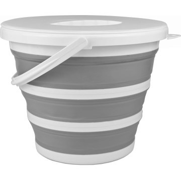 Seau pliable avec couvercle 10 l