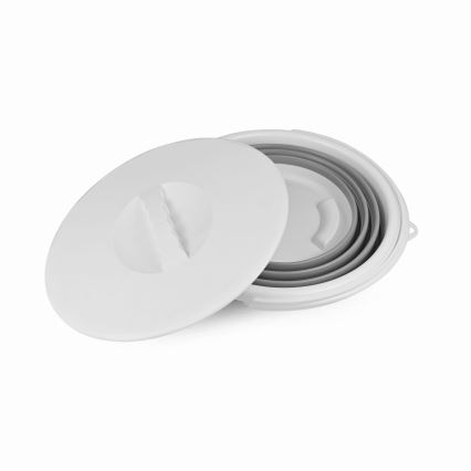 Seau pliable avec couvercle 10 l