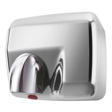 Sèche-mains 26x23 cm inox/argenté