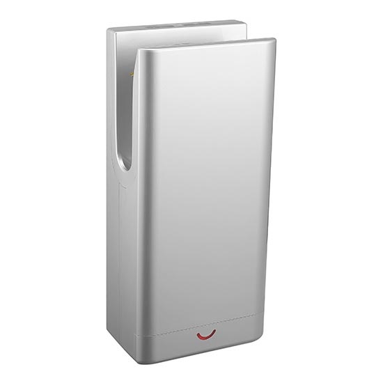 Sèche-mains 29,7x66,5 cm argenté