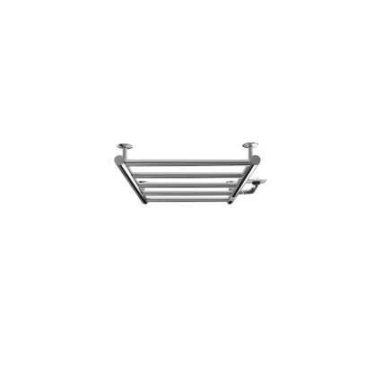 Sèche-serviettes CLASSIC 65W/230V 66x42 cm inox/chrome brillant, côté droit