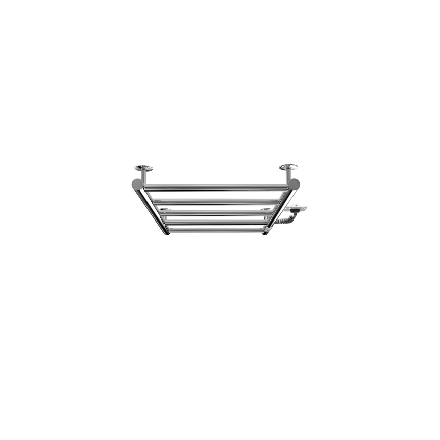 Sèche-serviettes CLASSIC 65W/230V 66x42 cm inox/chrome brillant, côté droit